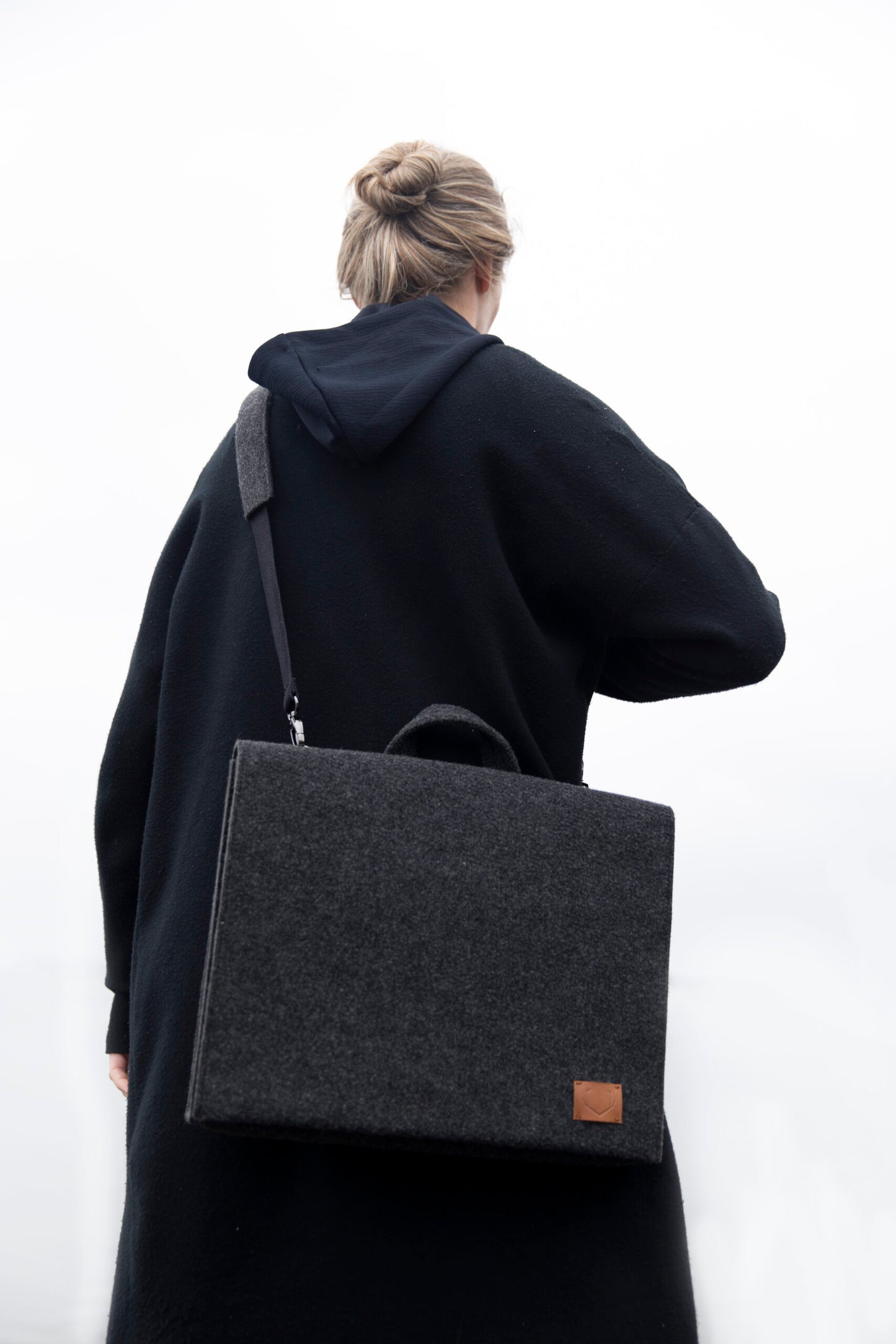 Briefcase Hjo - Black
