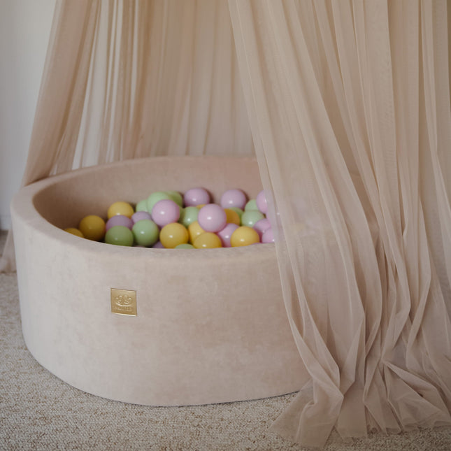Baby Ball Pit, Foam, With Balls, 30 cm - Spring - LoveStyle World
