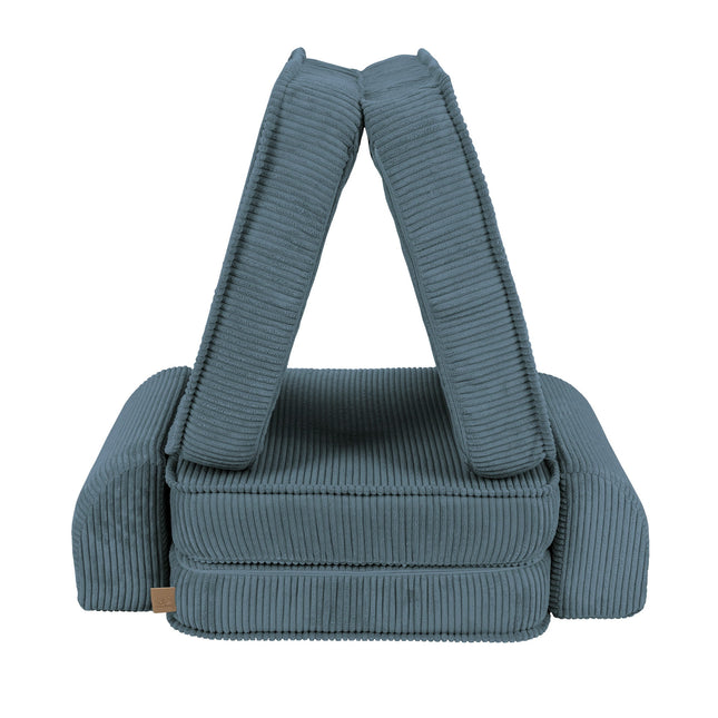Small Modular Sofa for Kids - Aesthetic Turquoise