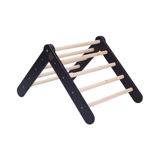 Ladder Wooden Pikler Climbing - Black - LoveStyle World