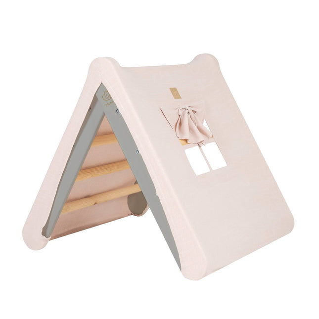 Ladder House in Grey With a Pink Cover - LoveStyle World