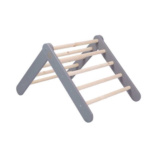 Ladder Large Wooden Pikler Ladder - Gray - LoveStyle World
