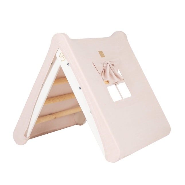 Ladder House in White With a Pink Cover - LoveStyle World
