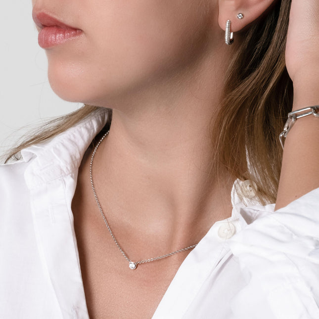 Illumi Choker - Rose Gold and Silver - LoveStyle World