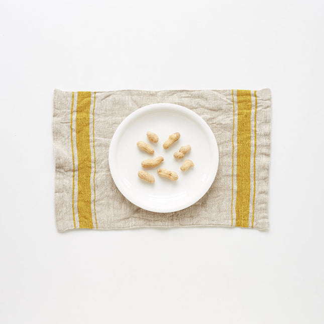Linen Tales Placemat Vintage Stripes