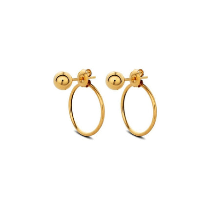 Chord Earrings - Gold