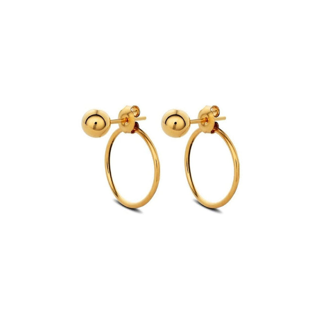Chord Earrings - Gold - LoveStyle World