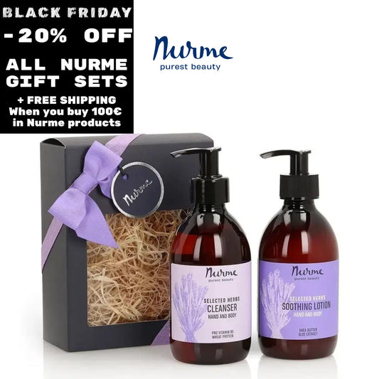 Natural Body Care Gift Set “Enchanting Lavender” shower & hand wash, body & hand lotion moisturizer