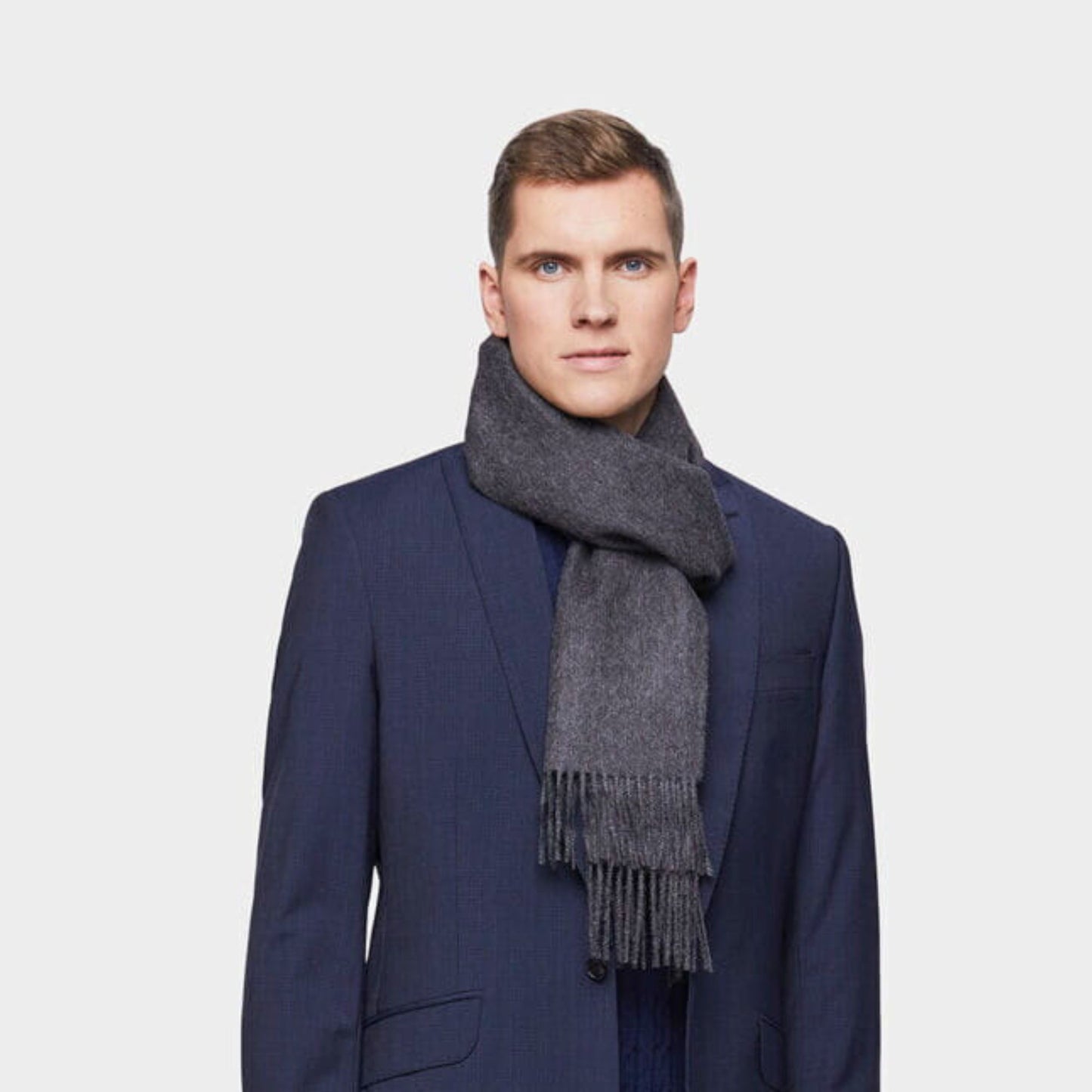 Natural Baby Alpaca Wool Scarf – Exclusive 200