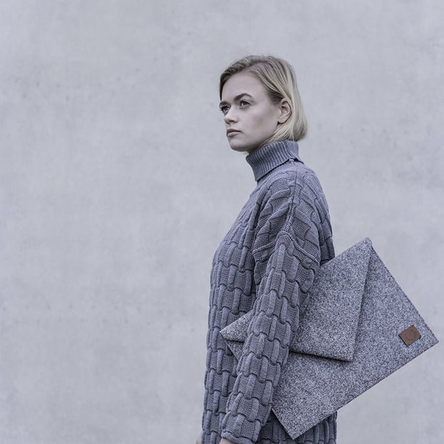 Clutch / Laptop Case Skive - Grey - LoveStyle World