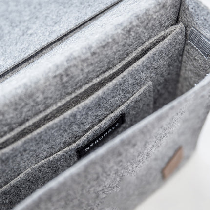Briefcase Sören - Grey