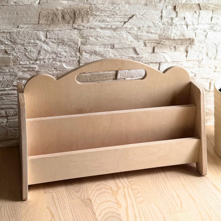 Montessori Double Sided Wooden Book Display For Kids