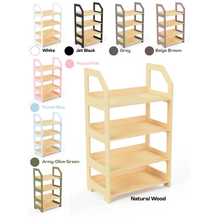 Montessori Wooden Shelf - Toy Organizer for Nursery