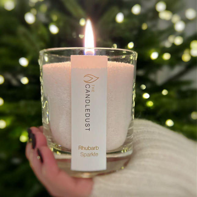 Powdered Candle in Glass – Lemongrass Ginger 160g