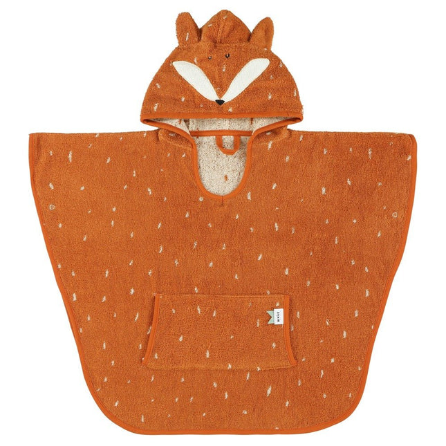 Hooded Bathing Poncho for Kids - Mr. Fox - LoveStyle World