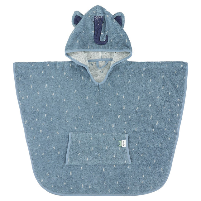 Hooded Bathing Poncho for Kids - Mrs. Elephant - LoveStyle World