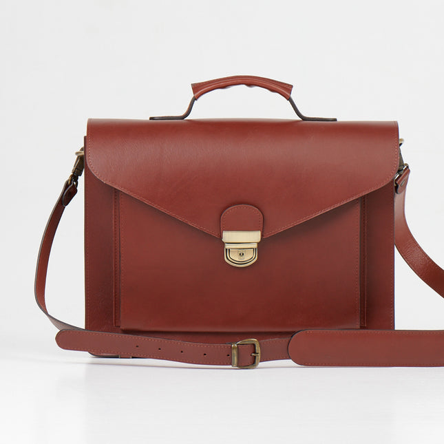 Briefcase No. 36 - Cognac - LoveStyle World