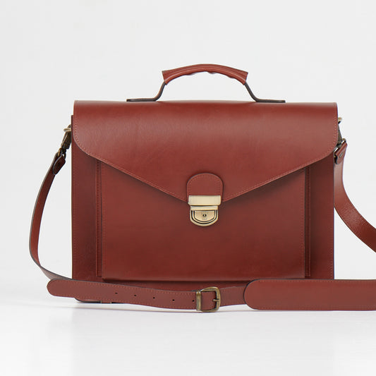 Briefcase No. 36 - Cognac