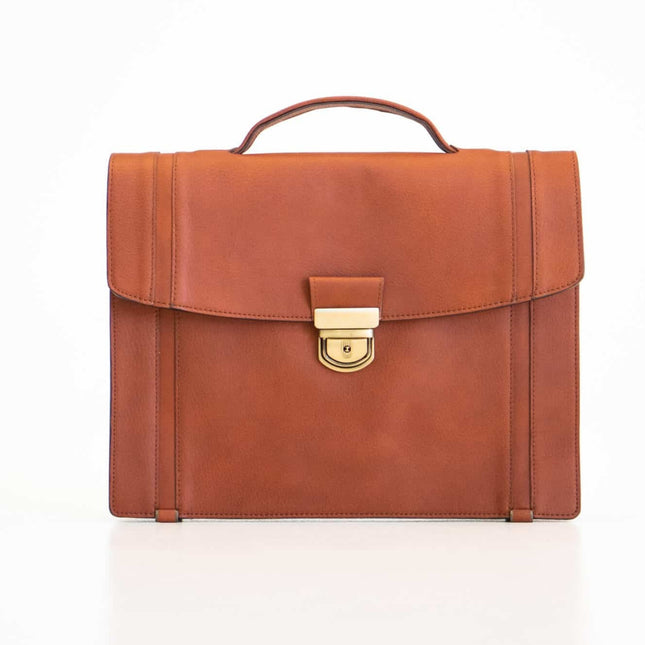 Briefcase No. 21 - Cognac