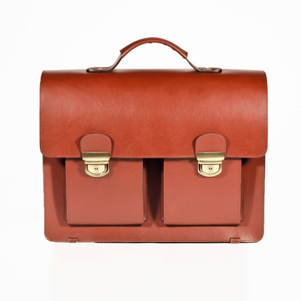 Briefcase No. 35 - Cognac