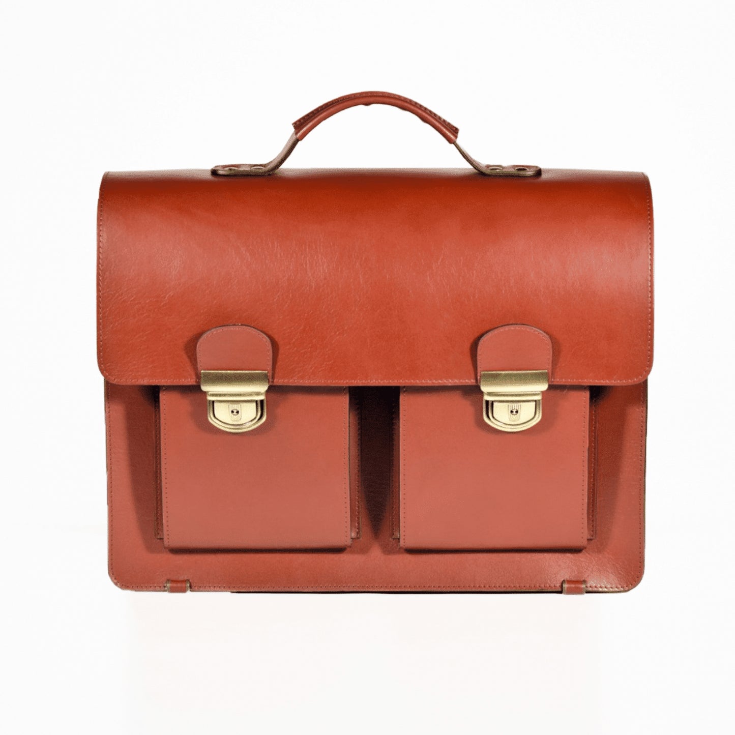 Briefcase No. 35 - Cognac