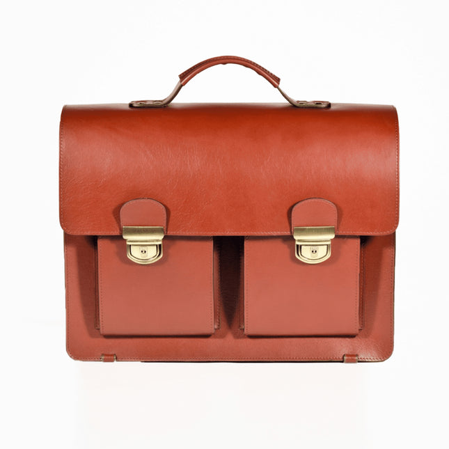 Briefcase No. 35 - Cognac