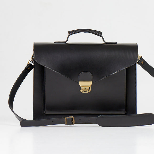 Briefcase No. 36 - Black - LoveStyle World