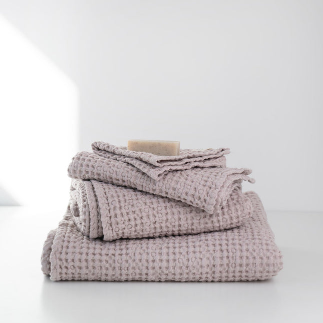 Honeycomb Waffle Towel - Powder - LoveStyle World