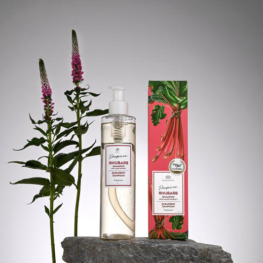 Rhubarb Shampoo With Aloe Extract - 250 ml