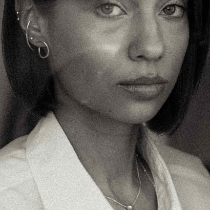 Radius Earrings - Silver