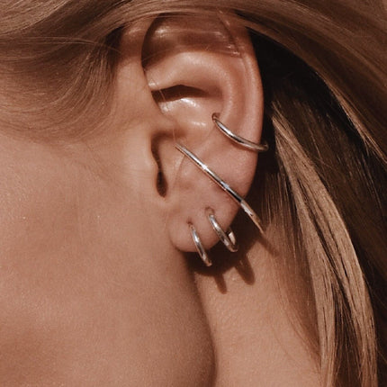 Radius Earrings - Silver