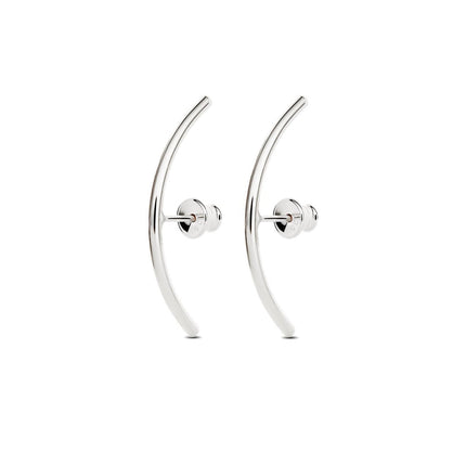 Radius Earrings - Silver