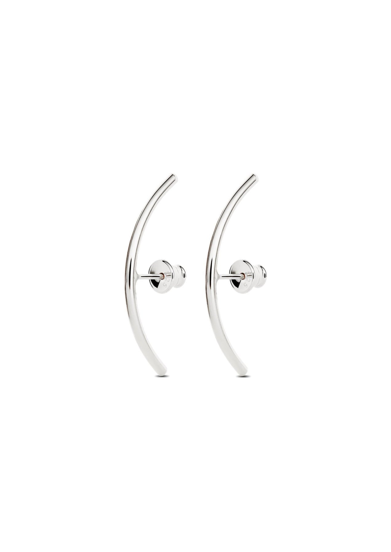 Radius Earrings - Silver