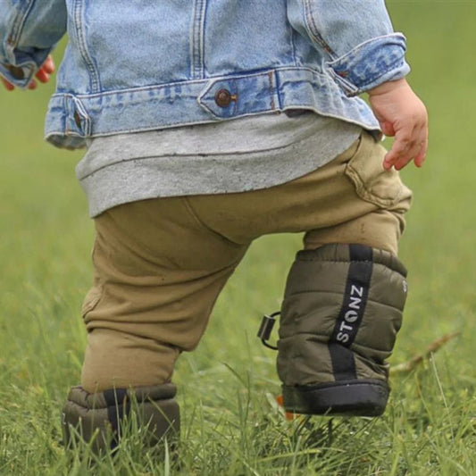 Toddler Puffer Booties - Cypress