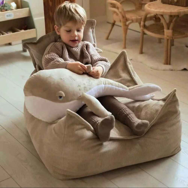 Sako Bag Chair MeowBaby® D Slimcord - Brown