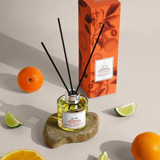Home Fragrance 'Spunky' - Tangerine, Orange, Lime, 100 ml - LoveStyle World