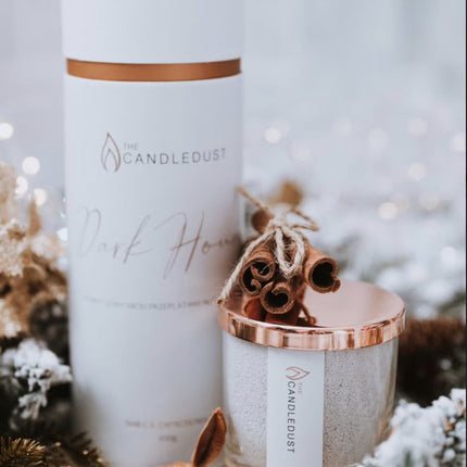Powdered Candle in Glass - Nordic Lights 160g