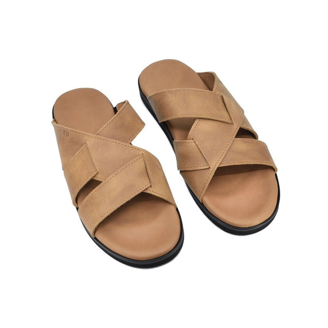 Helsinki Sandals for Him - Brown - LoveStyle World
