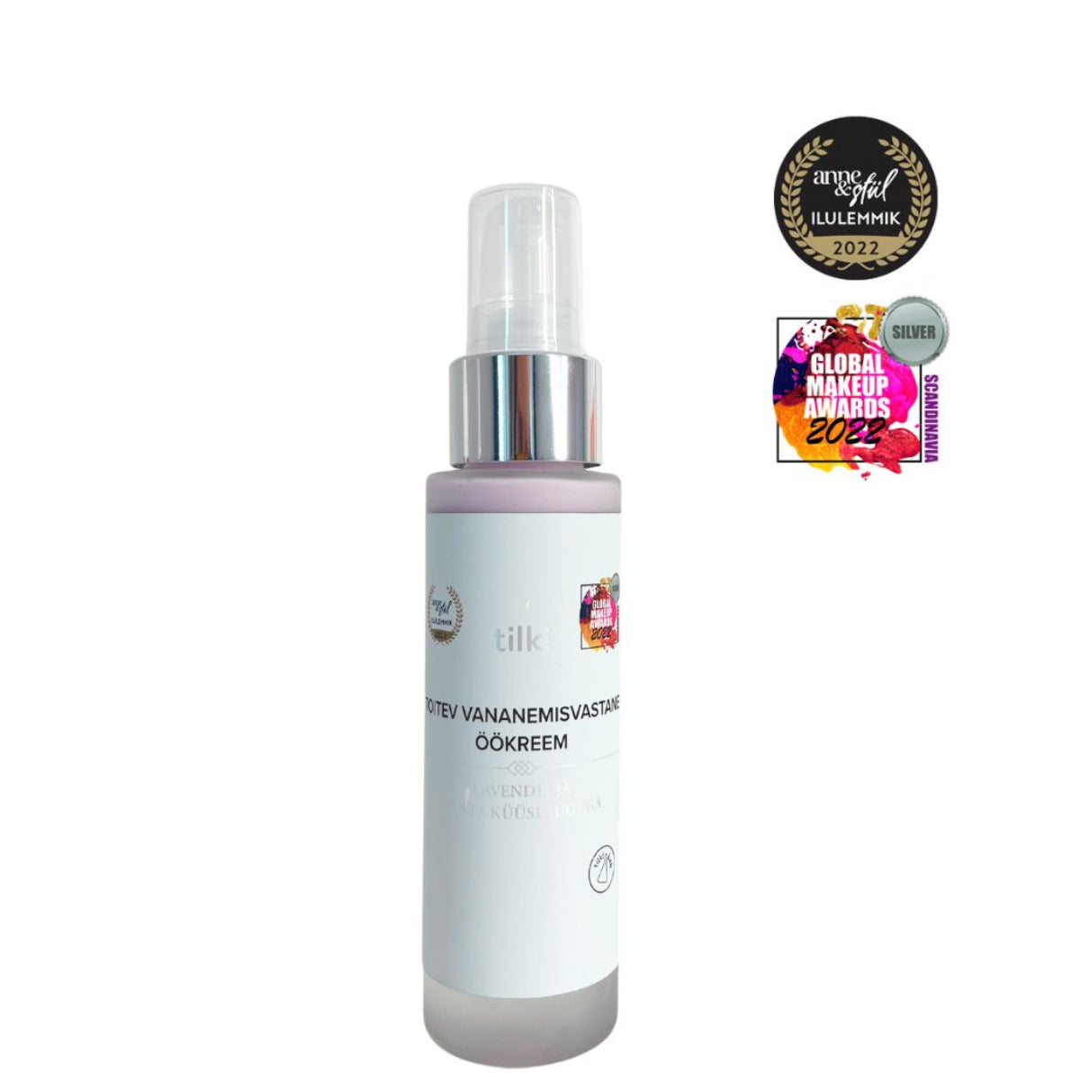 Nourishing Anti-Ageing Night Cream with Lavender and Black Garlic, 50ml