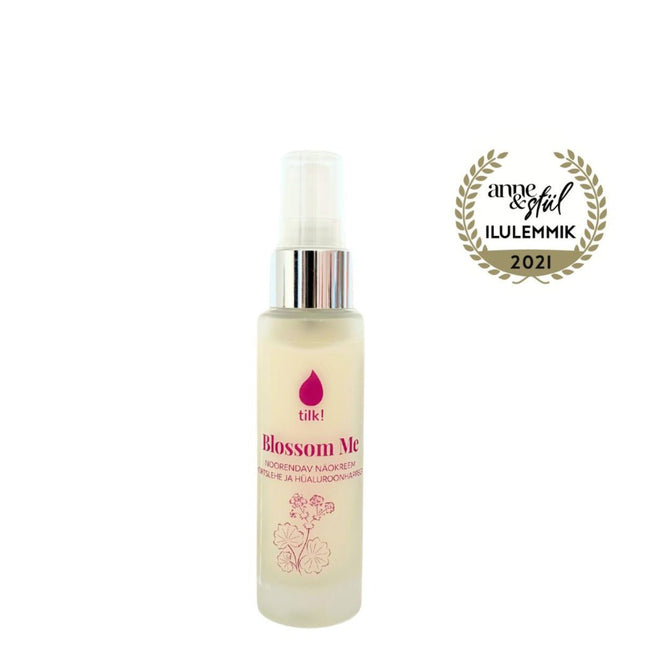 Blossom Me Anti-Stress Face Cream with Lady’s Mantle & Hyaluronic Acid, 50ml - LoveStyle World