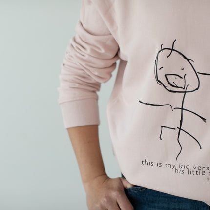 Sweatshirt With Your Child's Drawing