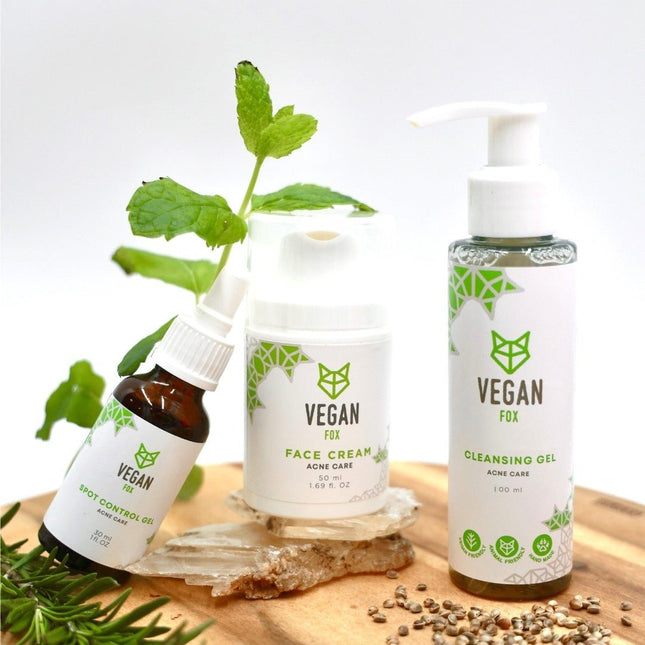 Acne Care Face Set by Vegan Fox - LoveStyle World