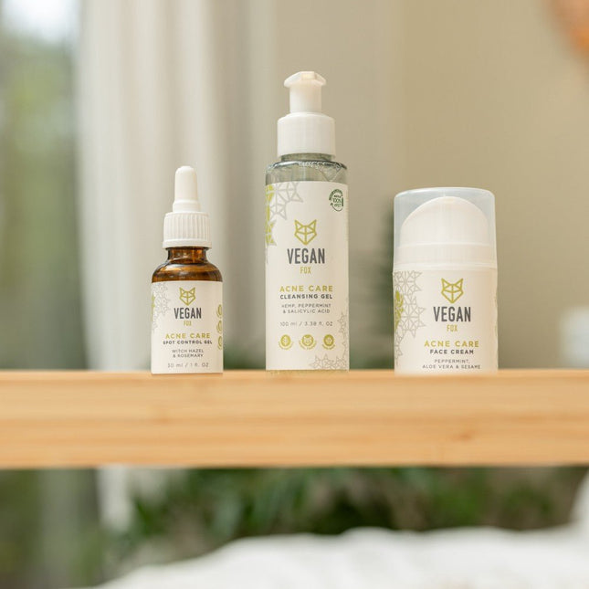 Acne Care Face Set by Vegan Fox - LoveStyle World