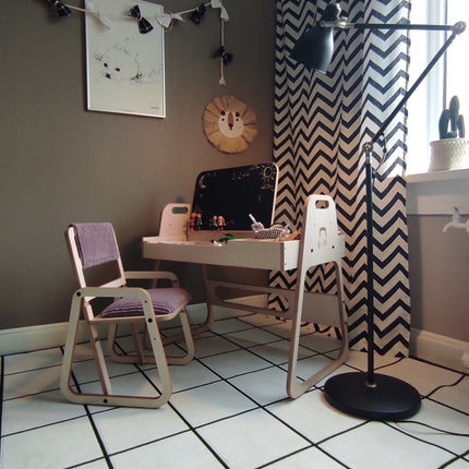 Adjustable Children Chair Julle - Cannon Pink