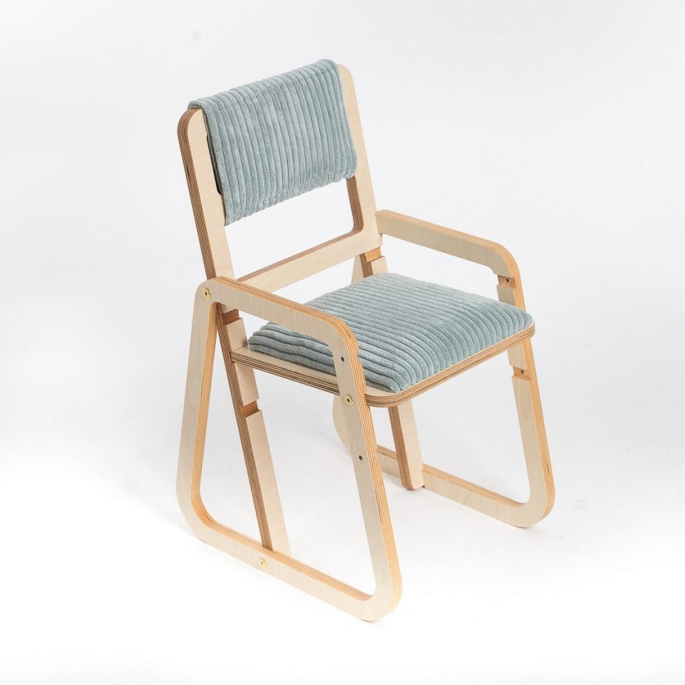 Adjustable Children Chair Julle - Mint Green