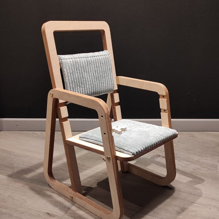 Adjustable Children Chair Julle - Mint Green