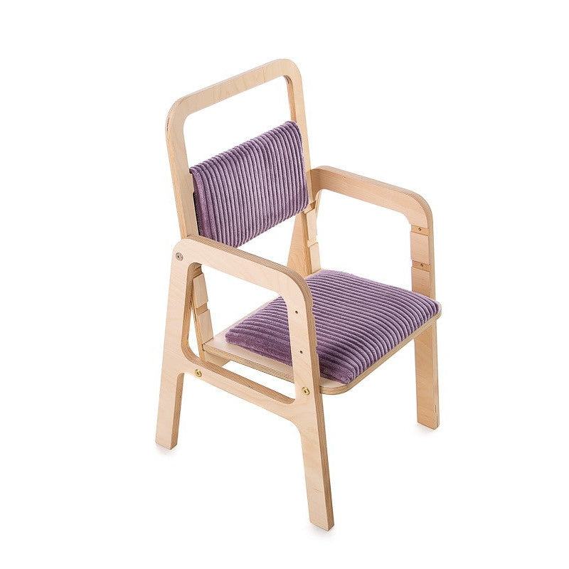 Adjustable Children Chair Luula - Cannon Pink