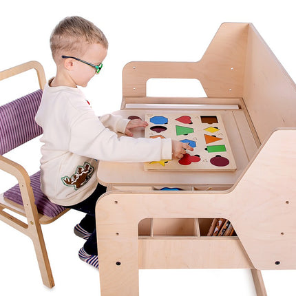 Adjustable Children Chair Luula - Cannon Pink