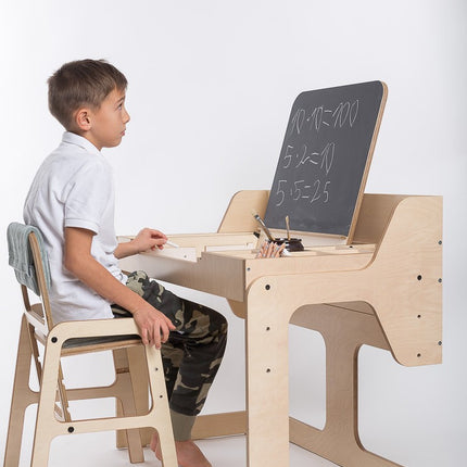 Adjustable Children Chair Luula - Mint Green