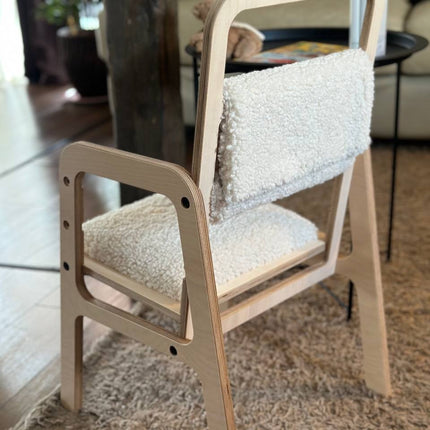 Adjustable Children Chair Luula - Vanilla Lamb